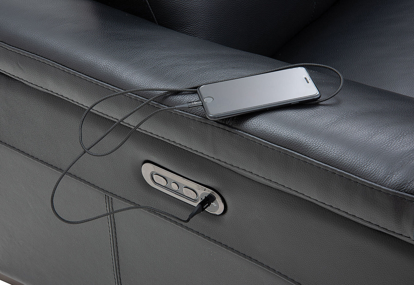 Cambria Leather Modular Lounge Set